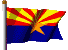 Arizona Flag -an American  and Arizona Native